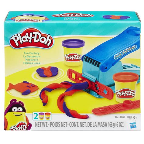 Play Doh Basic Fun Factory Shape Making Machine With 2 Non Toxic Play