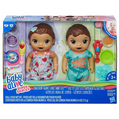 Baby Alive Snackin Twins Luke And Lily 2 Pkkids