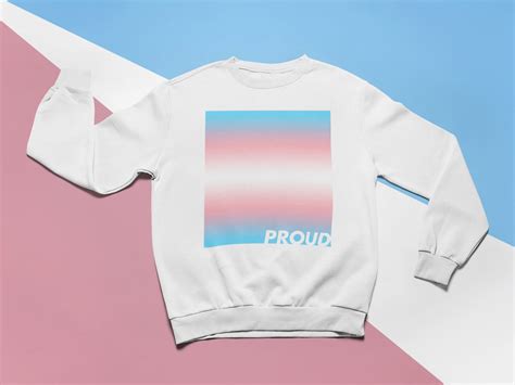 Transgender Sweatshirt Trans Pride Flag Trans Ftm Mtf Etsy