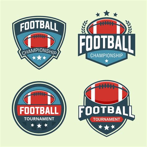 American Football Logo Vector Art Png American Football Logo Design