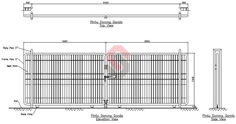 Selain material besi, pintu pagar dari kayu juga banyak dipakai untuk hunian dengan tema minimalis. Model Pintu Pagar Brc Details - Home Desaign