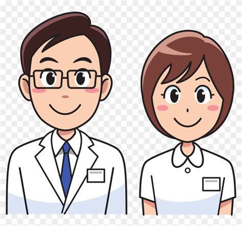 Doctor And Nurse Cartoon Doctor And Nurse Free Transparent Png