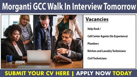 Urgent Hiring Attend The Morganti Gcc Walk In Interview Secure Your