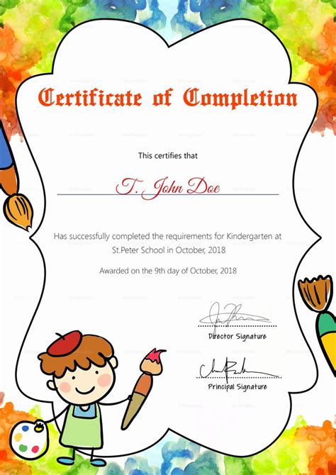 I created these cute little diplomas as a fun way to congratulate children on finishing. Free Preschool Certificate Templates Elegant Preschool Diploma Pletion Certif… | Preschool ...