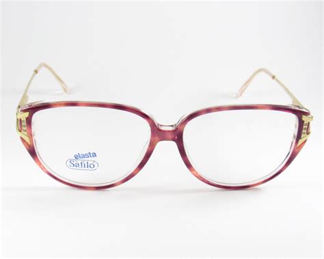 vintage eyeglasses safilo elasta 5625 90s vintage etsy