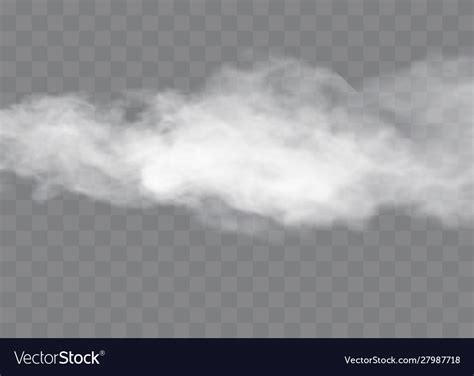 Fog Or Smoke Isolated Transparent Special Effect Vector Image