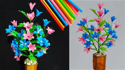 Cara Membuat Bunga Dari Sedotan Kreatif 2 How To Make The Latest