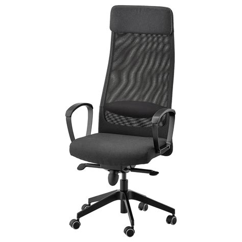 Markus Office Chair Vissle Dark Gray Ikea