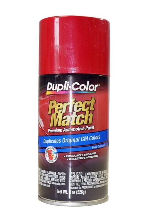 Dupli Color Perfect Match Color Chart