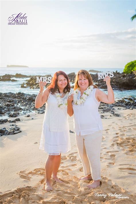 Maui Lesbian Wedding Maui Wedding Photographer Penny Palmer Photography