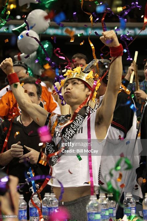 Takeru Kobayashi Is Crowned Champion Of Sportsradio 94wips Wing Bowl