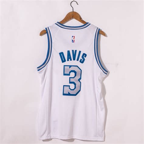 Anthony Davis #3 Los Angeles Lakers 2021 City Edition ...