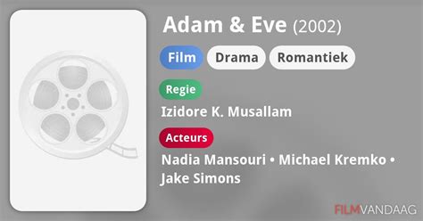 Adam And Eve Film 2002 Filmvandaagnl