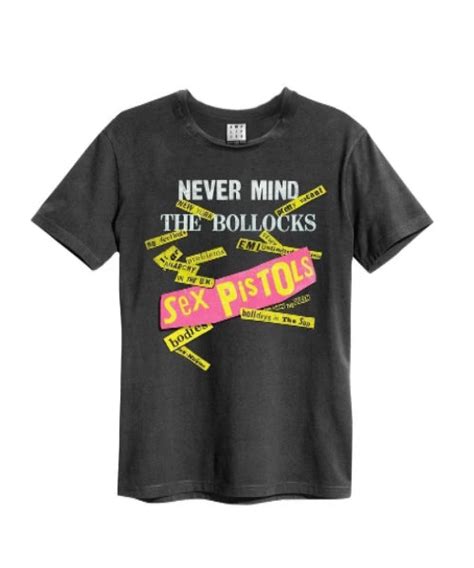 Sex Pistols T Shirt Never Mind The Bollocks Backstage Originals