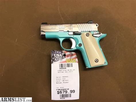New m1911a1 pistols were given a parkerized metal finish instead of bluing, and the wood grip panels were dissatisfaction with the stopping power of the 9 mm parabellum cartridge used in the beretta m9 source request was issued to kimber for just such a pistol despite the imminent release of their. ARMSLIST - For Sale: Kimber Micro Tiffany Blue
