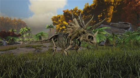It might not be as close to minecraft in terms of prominence. Skeletal Trike - Official ARK: Survival Evolved Wiki
