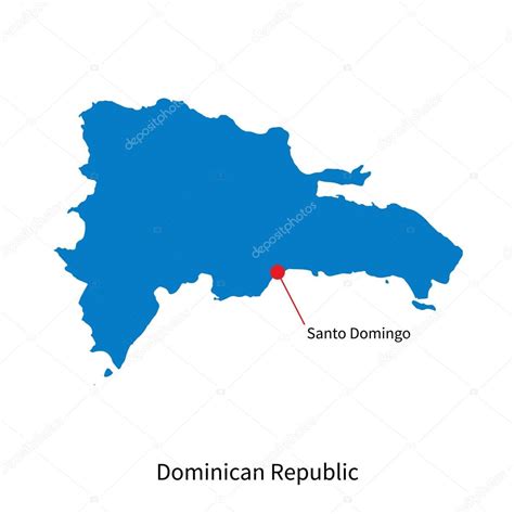 Es el segundo país más grande del caribe,precedido solo por cuba. Ciudad digital republica dominicana | mapa detallado ...