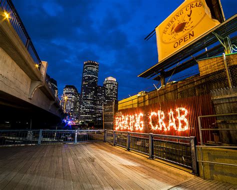 Barking Crab And Skyline Boston Ma Photograph By Toby Mcguire Fine