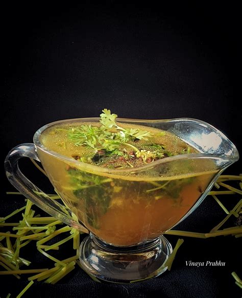 Coriander leaves have disinfectant, detoxifying, antiseptic, antifungal, and antioxidant properties. Coriander leaves stem Rasam Recipe - Vinaya's Culinary ...