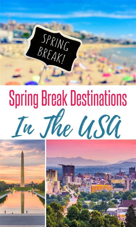 Spring Break Destinations For Families In The Usa In 2020 In 2020
