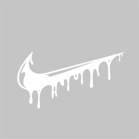 Compatible Nike Swoosh Drip Wall Decal Art Sports Basketball Etsy