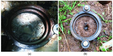 Photos Of Scour Hole Formation In Different Soil Physical Conditions