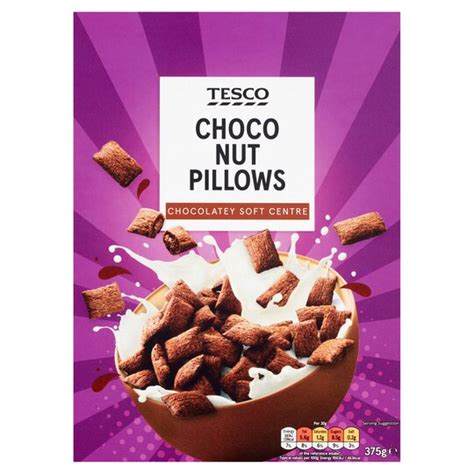 Collage.com has been visited by 10k+ users in the past month Tesco Pillows Chocolate Nut Cereal 375G - Tesco Groceries
