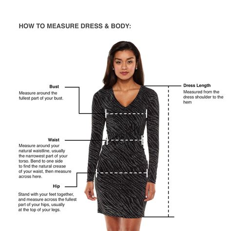 In this beauty and style category video tutorial you will learn how to measure your shirt length. How to Measure Dress Size | Kohl's