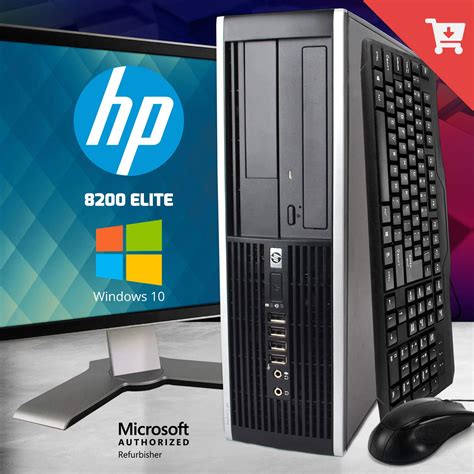 Hp Elitedesk 8200 Desktop Computer Pc Intel Quad Core I5 500gb Hdd
