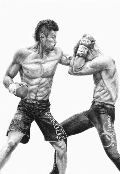Tokyo mxにて毎週日曜放送の『キックボクシング knock out!』 tokyo mxにて毎週金曜放送の『キックボクシング knock out!』 ボクシングをデッサン / 水蠆丸 さんのイラスト - ニコニコ静画 ...