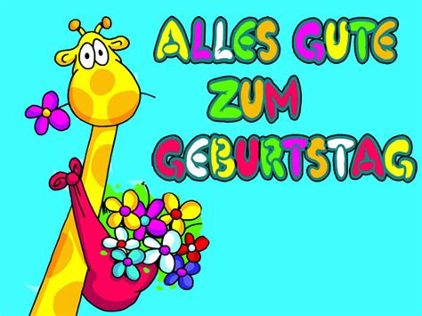 Rote rosen und baby atem. Giraffe mit Blumen | Geburtstagsbilder