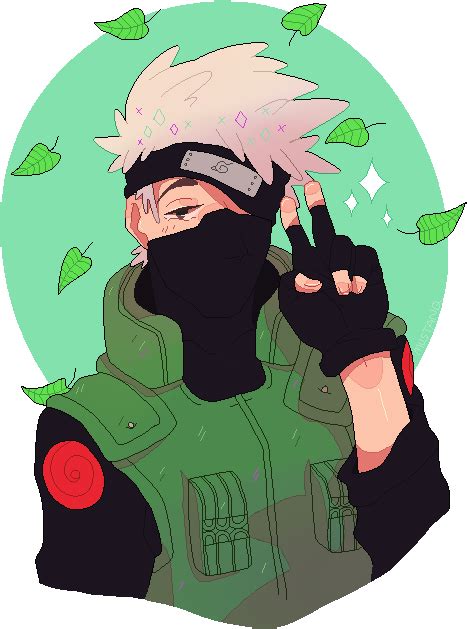 Download Naruto Pixel Transparent Myarts Kakashi Hatake Wow Kakashi