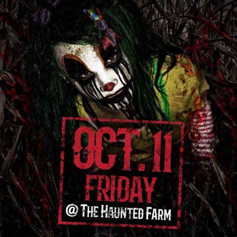 The Haunted Farm Is Back Opening 13 Blood Filled Nights In October