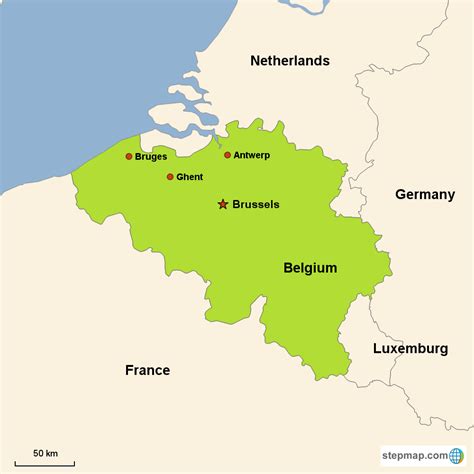 Map Of Belgium Belgium Map Europe Map Map Images And Photos Finder