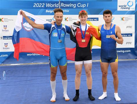 First Medals Awarded At World Rowing Cup I World Rowing