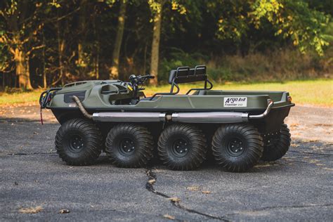 The Argo Frontier 650 8×8 An Amphibious Go Anywhere Machine From Canada
