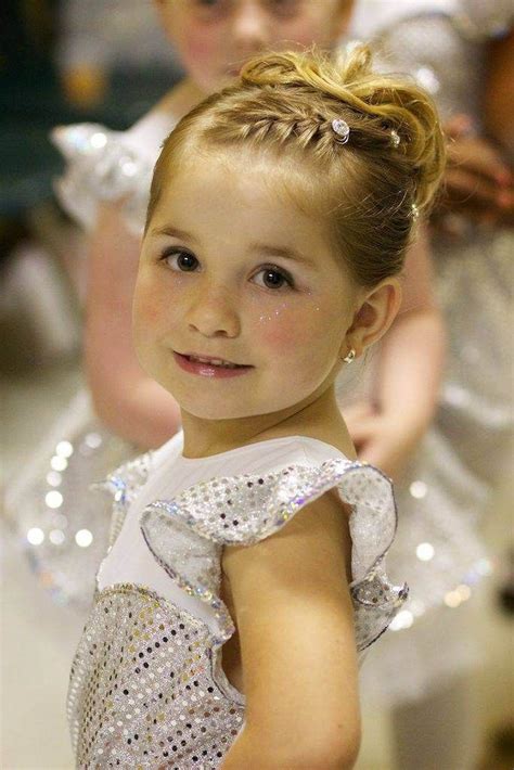 Pin By Heather Huber On Dance Toddler Dance Hair Recital Hairstyles