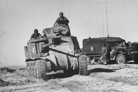An M3 Lee Medium Tank Of Company I 13th Armored Regiment 1st