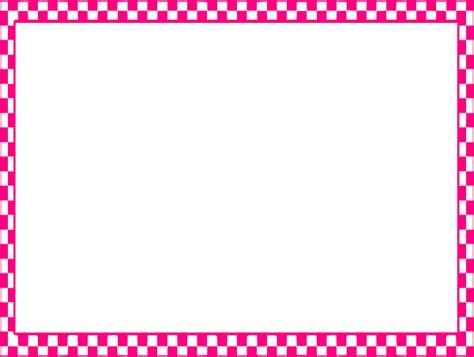 Pink Checkerboard Frame Clip Art At Vector Clip Art Online
