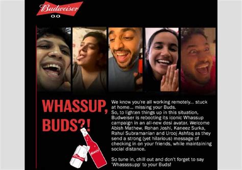 Budweiser 00 Reimagines The Iconic ‘whassup Commercial