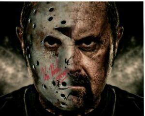 KANE HODDER Signed Autographed X FRIDAY THE TH JASON VOORHEES Photo Autographia