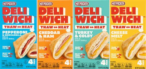 Hot Pockets Releases New Deliwich Sandwiches — Their First Ever Cold