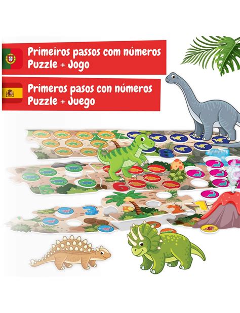 Aprende Os Números Dinossauros Jogo Para Crianças Science4you