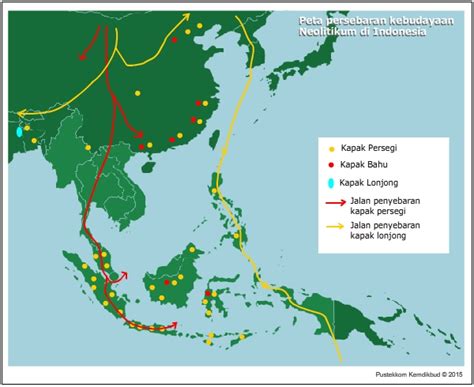 Peta Sebaran Kebudayaan Neolitikum Di Indonesia Dan Sejarah Peninggalan