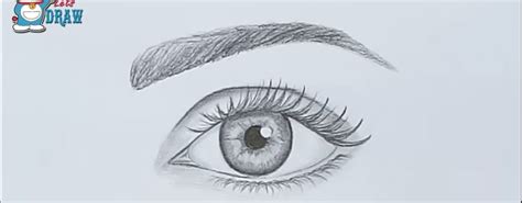 Online drawing courses & tutorials. Easy way to draw a realistic eye for Beginners step by ...