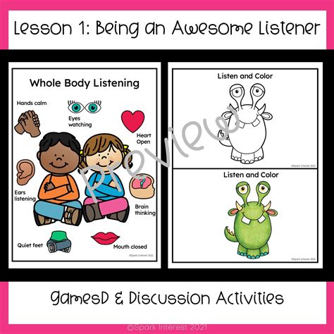 Listening And Speaking Skills For Preschoolers Spark Interest