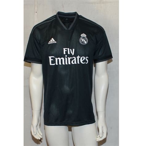 Real madrid 18/19 away replica blank jersey adidas men's nwt sz small. Real Madrid away jersey 2018/19 - Sergio Ramos 4