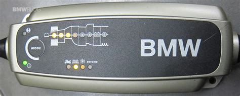 Onboard charger replacement and temporary reduction of charge rate. How to use BMW's new CTEK Battery Charger