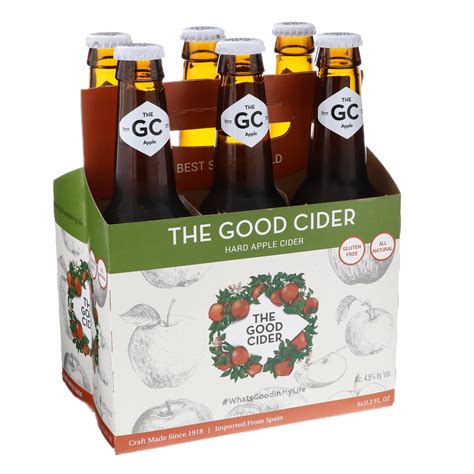 The Good Cider Hard Apple Cider 112 Oz Bottles Shop Hard Cider At H E B