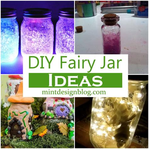 25 Diy Fairy Jar Ideas To Light Up Your Nights Mint Design Blog